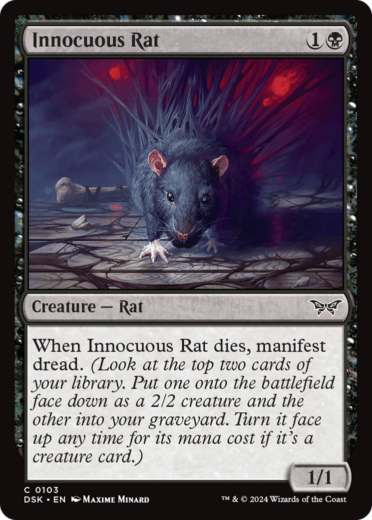 Innocuous Rat [Duskmourn: House of Horror] | Webway Games