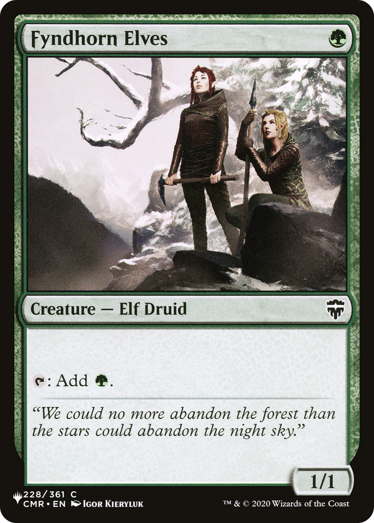 Fyndhorn Elves [The List] | Webway Games