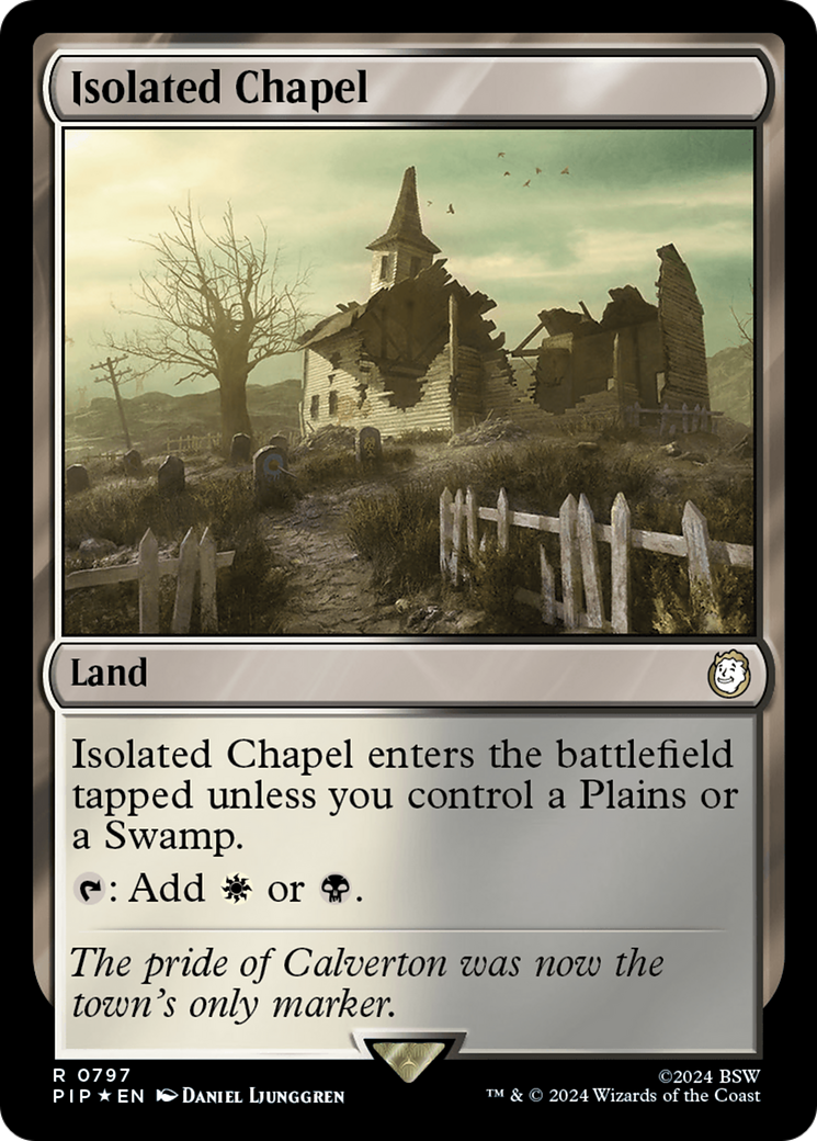 Isolated Chapel (Surge Foil) [Fallout] | Webway Games