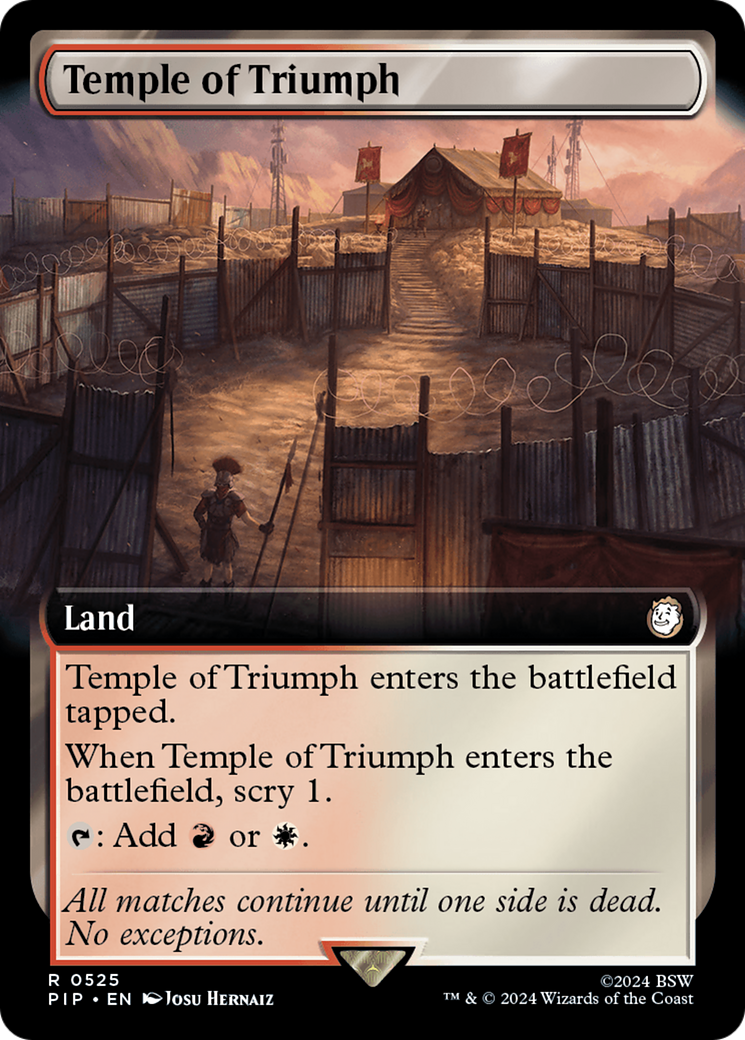 Temple of Triumph (Extended Art) [Fallout] | Webway Games