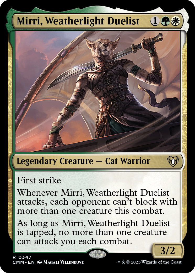 Mirri, Weatherlight Duelist [Commander Masters] | Webway Games