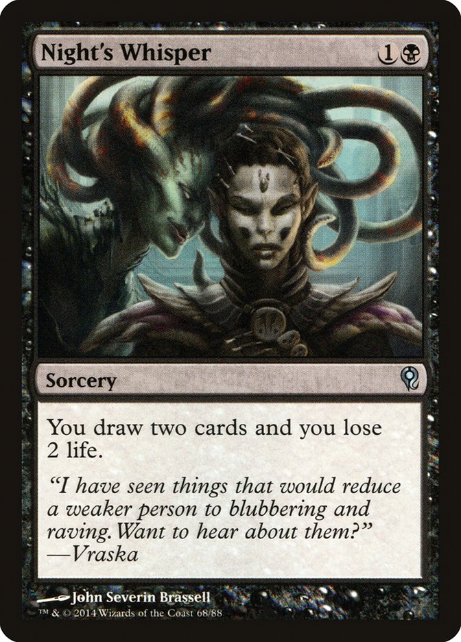 Night's Whisper [Duel Decks: Jace vs. Vraska] | Webway Games