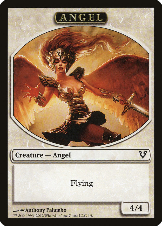 Angel Token [Avacyn Restored Tokens] | Webway Games