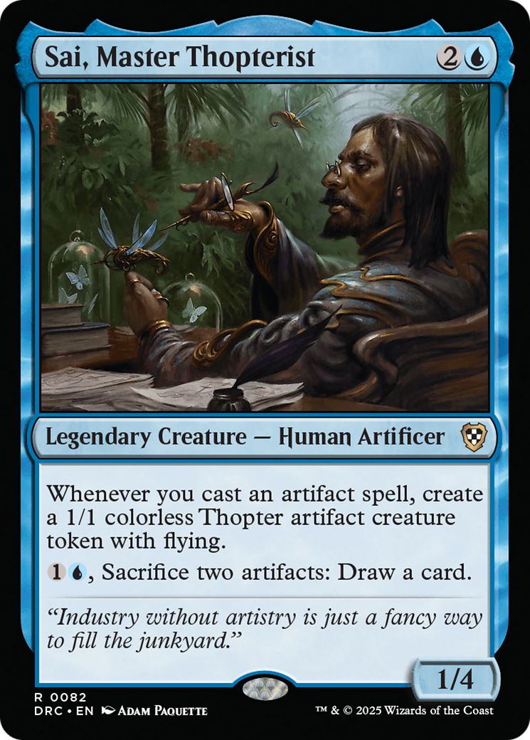 Sai, Master Thopterist [Aetherdrift Commander] | Webway Games