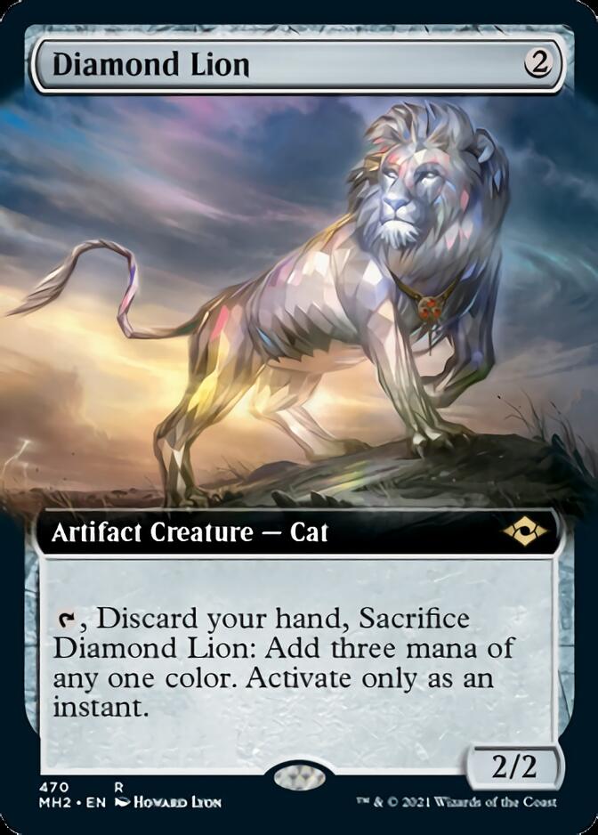 Diamond Lion (Extended Art) [Modern Horizons 2] | Webway Games