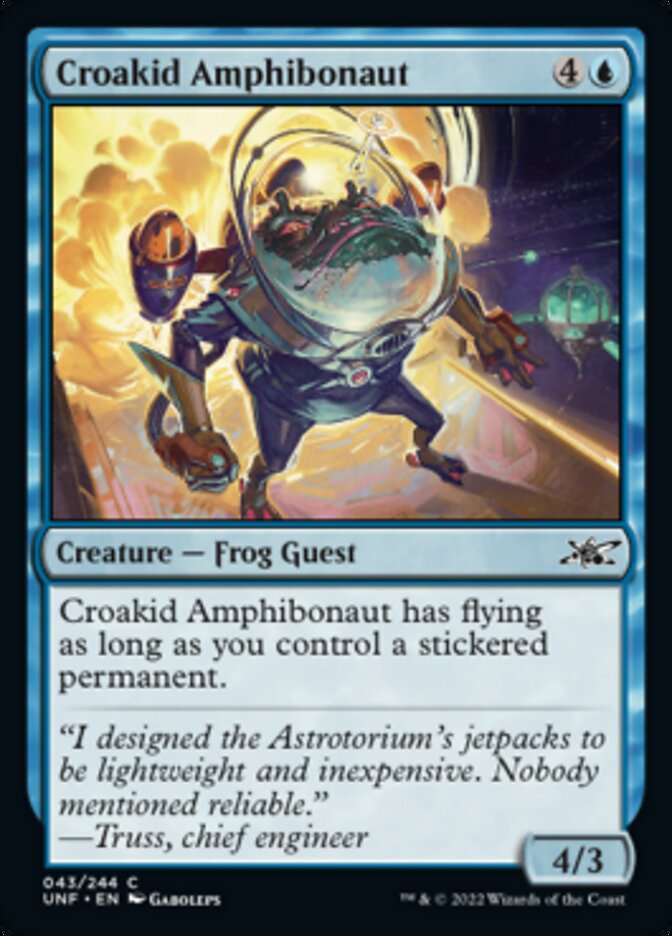 Croakid Amphibonaut [Unfinity] | Webway Games