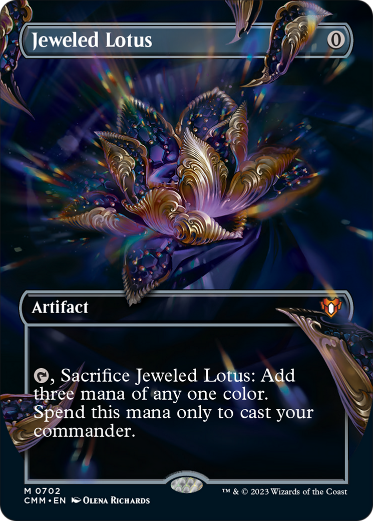 Jeweled Lotus (Borderless Frame Break) [Commander Masters] | Webway Games