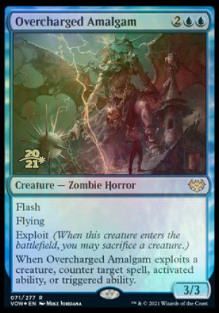 Overcharged Amalgam [Innistrad: Crimson Vow Prerelease Promos] | Webway Games