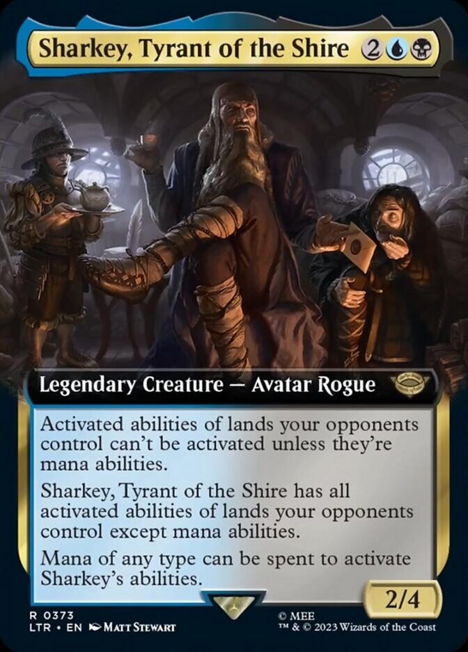 Sharkey, Tyrant of the Shire (Extended Art) [The Lord of the Rings: Tales of Middle-Earth] | Webway Games