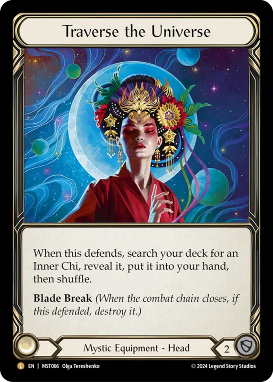 Traverse the Universe [MST066] (Part the Mistveil)  Rainbow Foil | Webway Games