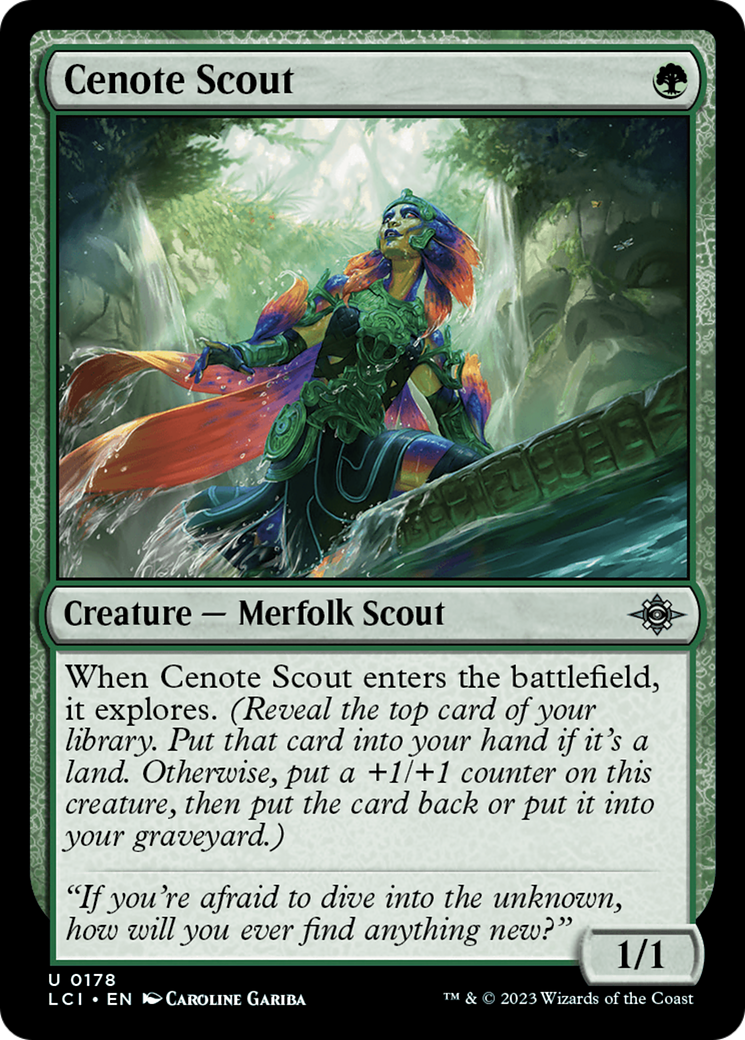 Cenote Scout [The Lost Caverns of Ixalan] | Webway Games