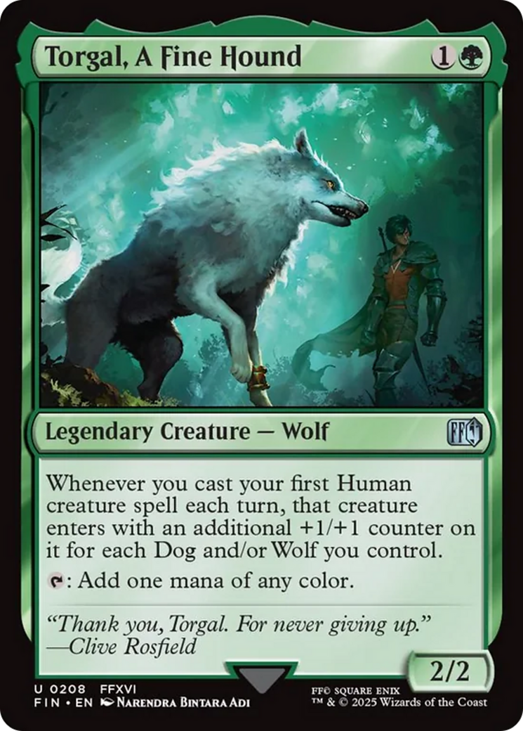 Torgal, A Fine Hound [FINAL FANTASY] | Webway Games