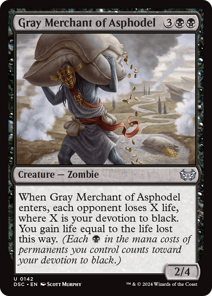 Gray Merchant of Asphodel [Duskmourn: House of Horror Commander] | Webway Games