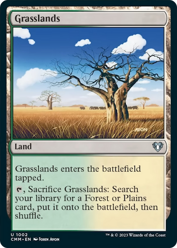 Grasslands [Commander Masters] | Webway Games