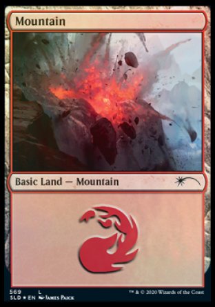 Mountain (Smashing) (569) [Secret Lair Drop Promos] | Webway Games