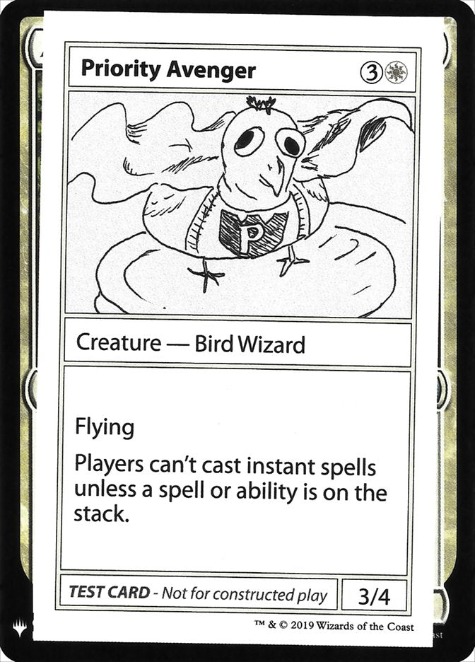 Priority Avenger [Mystery Booster Playtest Cards] | Webway Games
