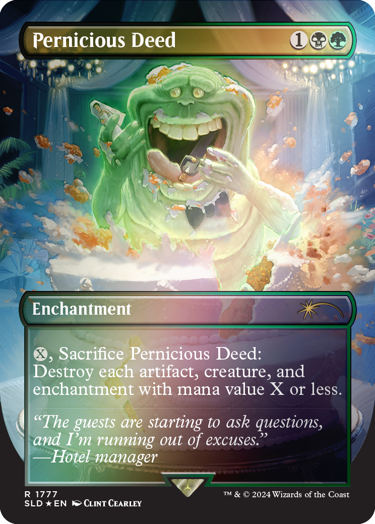 Pernicious Deed (Rainbow Foil) [Secret Lair Drop Series] | Webway Games