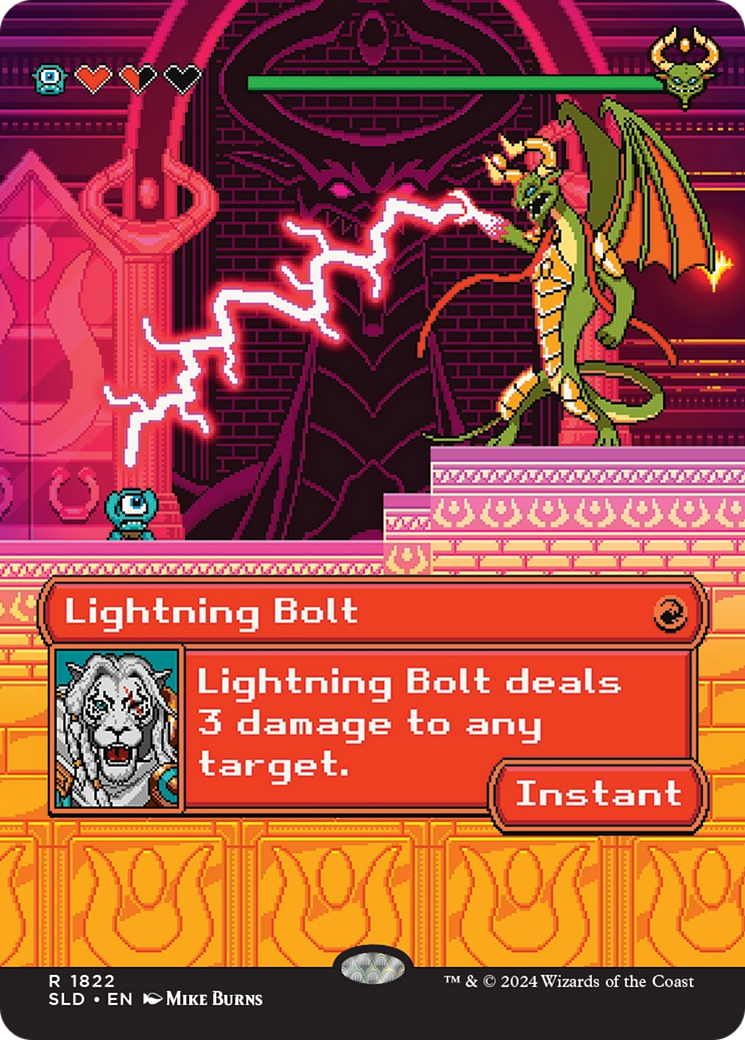 Lightning Bolt (1822) (Rainbow Foil) [Secret Lair Drop Series] | Webway Games