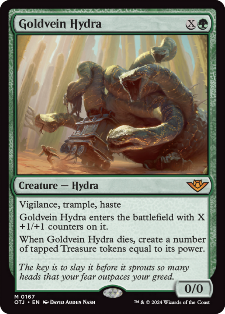 Goldvein Hydra [Outlaws of Thunder Junction] | Webway Games