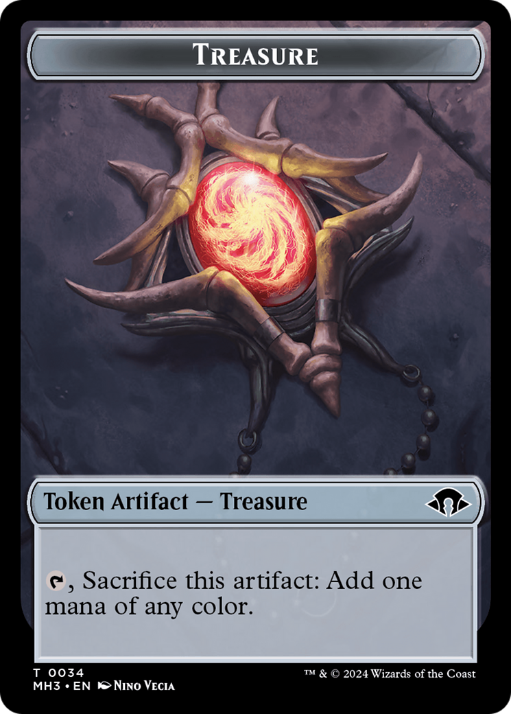 Treasure Token [Modern Horizons 3 Tokens] | Webway Games