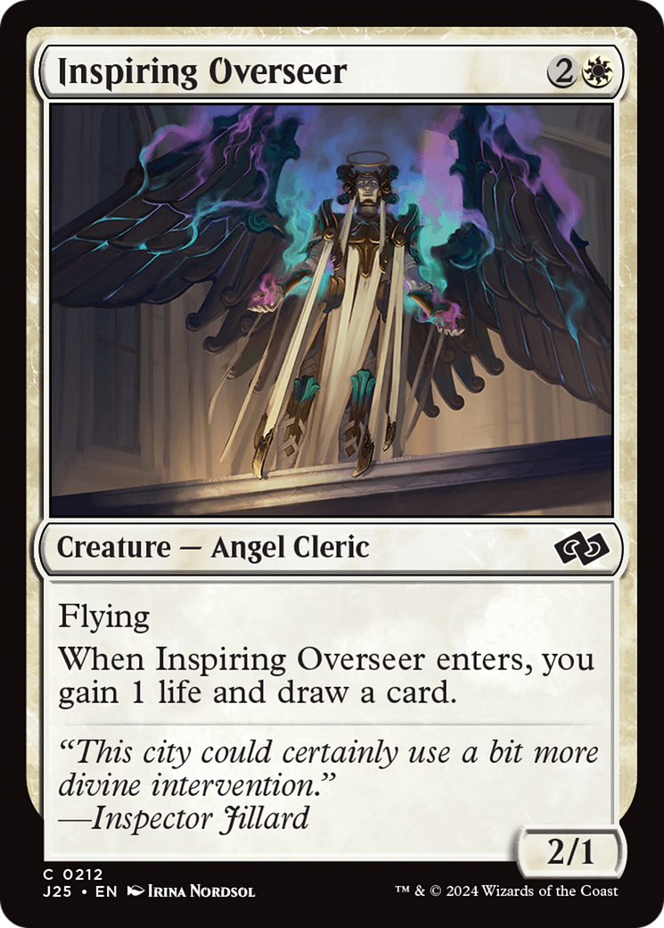Inspiring Overseer [Foundations Jumpstart] | Webway Games
