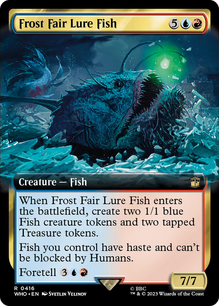 Frost Fair Lure Fish (Extended Art) [Doctor Who] | Webway Games
