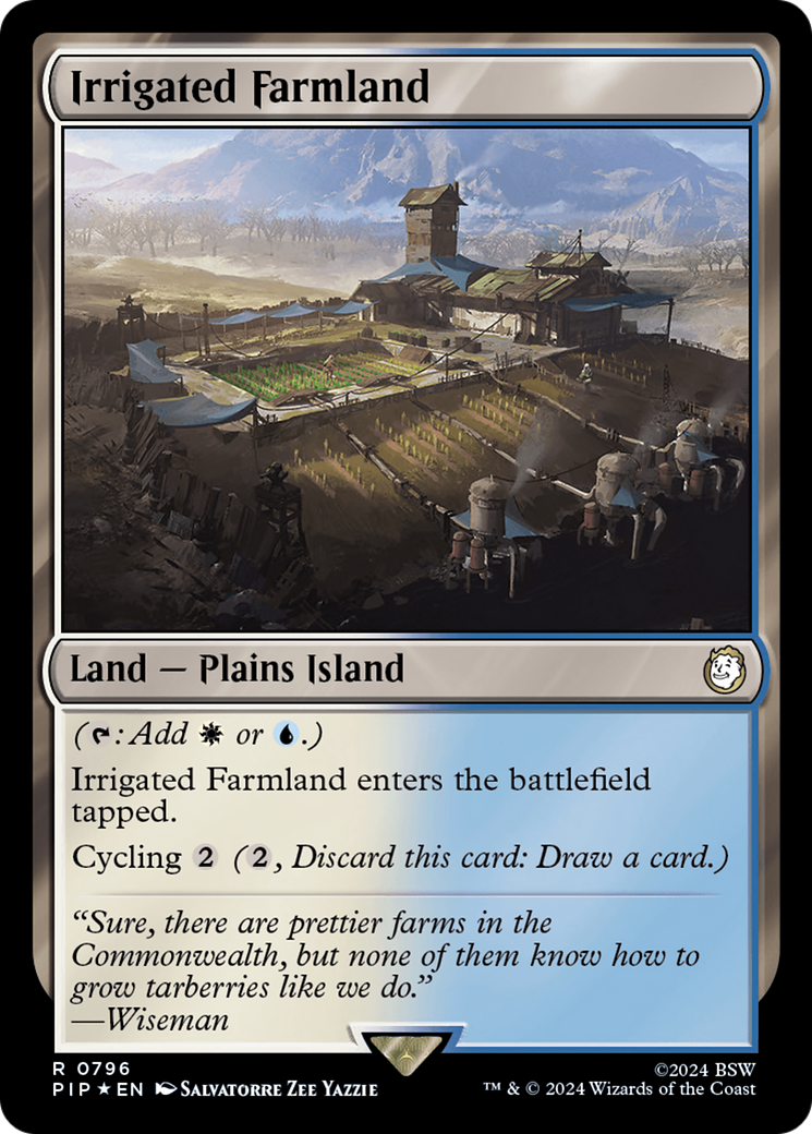 Irrigated Farmland (Surge Foil) [Fallout] | Webway Games