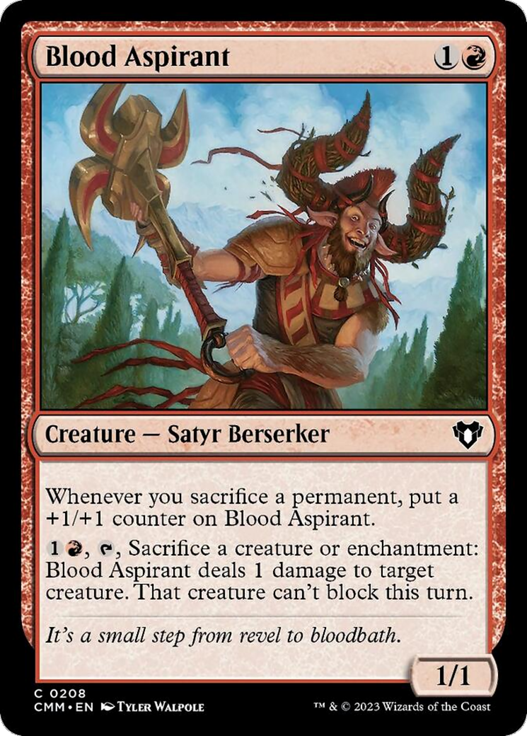 Blood Aspirant [Commander Masters] | Webway Games