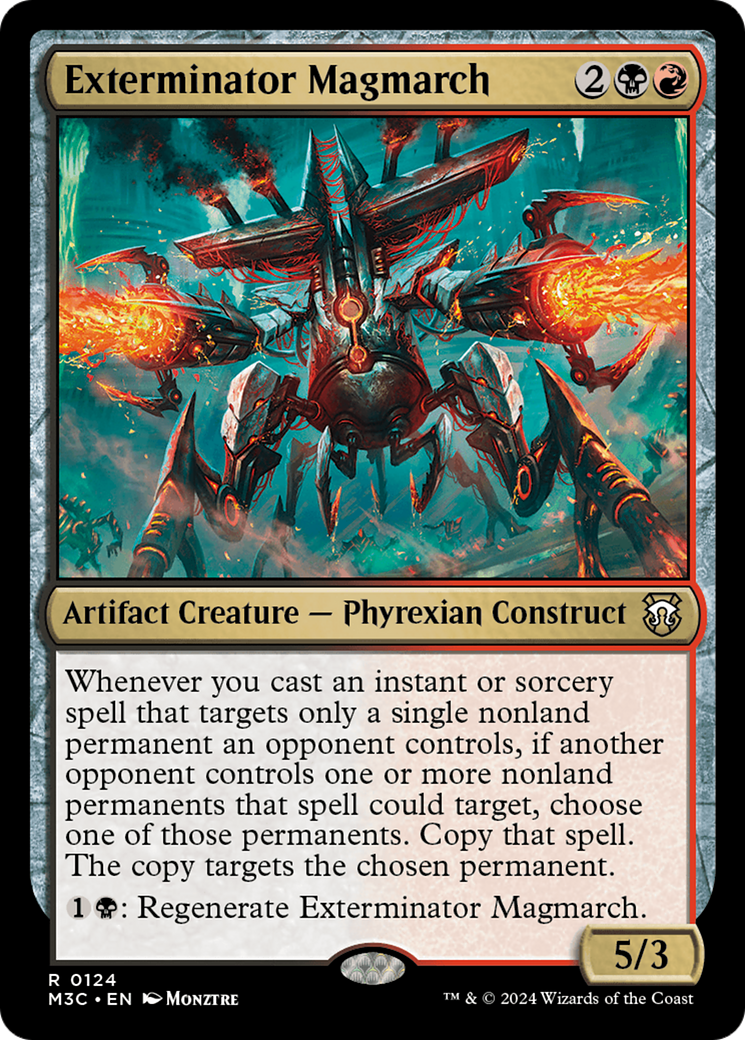 Exterminator Magmarch [Modern Horizons 3 Commander] | Webway Games