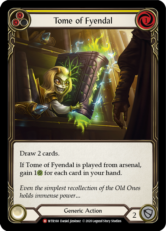 Tome of Fyendal [U-WTR160] (Welcome to Rathe Unlimited)  Unlimited Normal | Webway Games