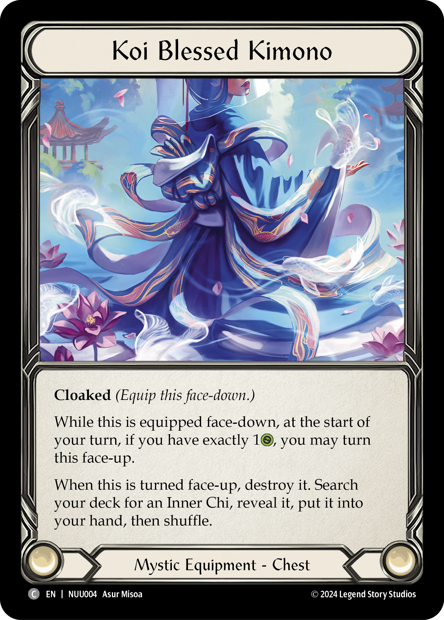 Koi Blessed Kimono [NUU004] (Part the Mistveil Nuu Blitz Deck) | Webway Games
