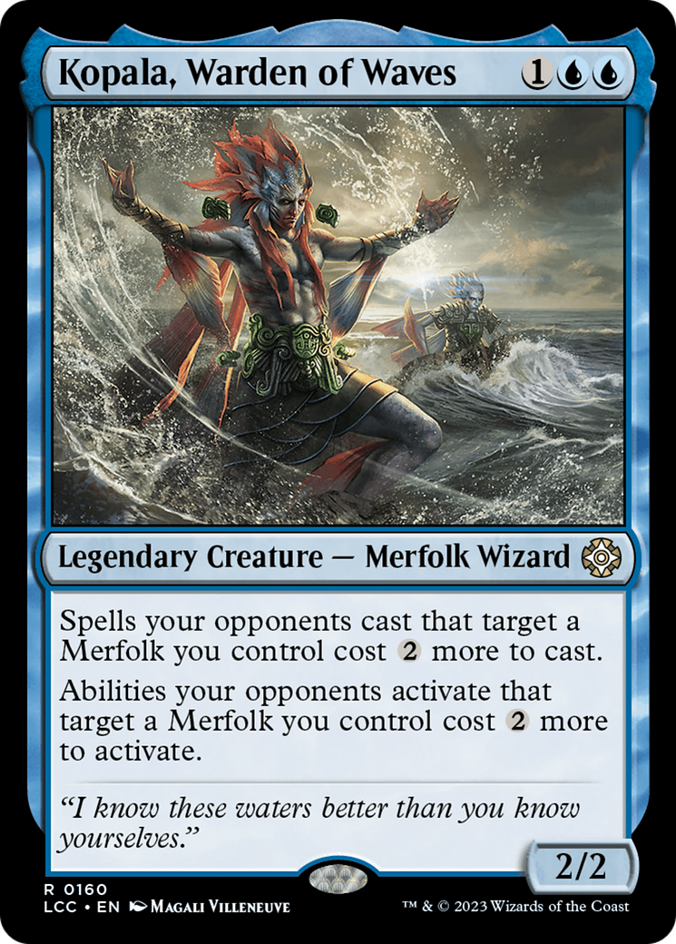 Kopala, Warden of Waves [The Lost Caverns of Ixalan Commander] | Webway Games