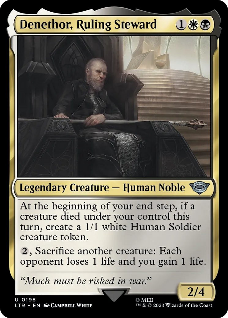 Denethor, Ruling Steward [The Lord of the Rings: Tales of Middle-Earth] | Webway Games
