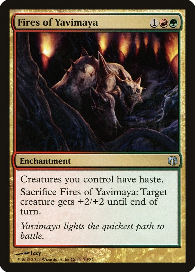 Fires of Yavimaya [Duel Decks: Heroes vs. Monsters] | Webway Games