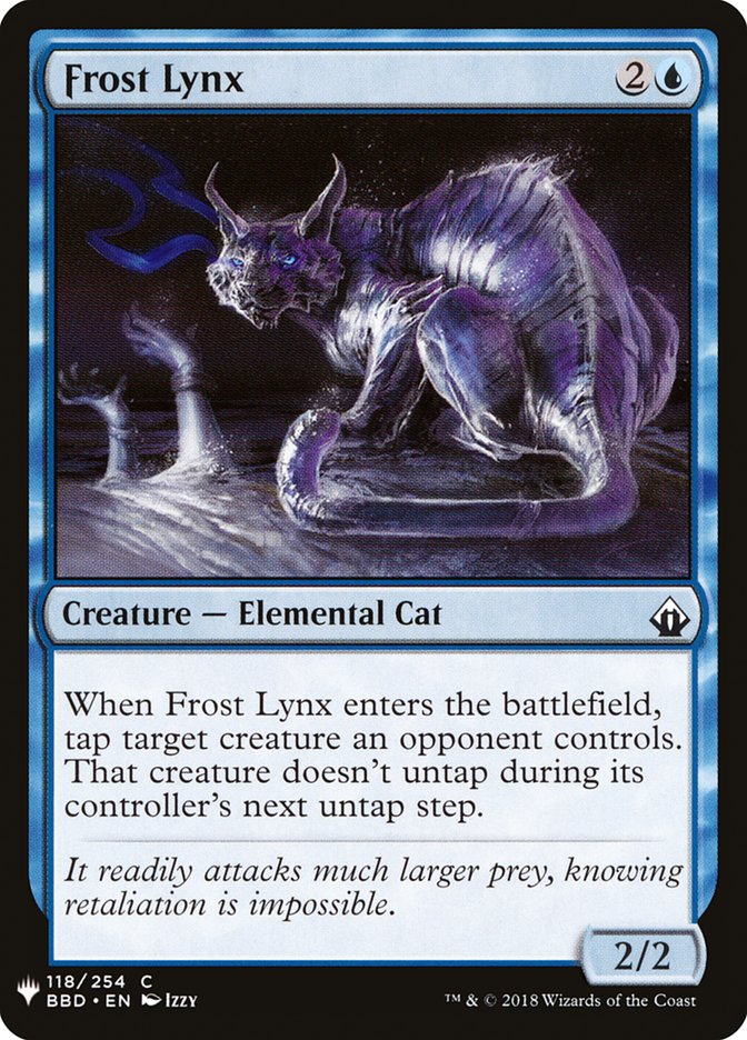 Frost Lynx [Mystery Booster] | Webway Games