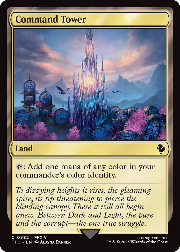 Command Tower (0382) [FINAL FANTASY Commander] | Webway Games