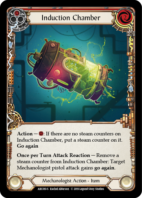 Induction Chamber [ARC010-S] (Arcane Rising)  1st Edition Normal | Webway Games
