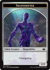 Shapeshifter (001) // Wrenn and Six Emblem (021) Double-Sided Token [Modern Horizons Tokens] | Webway Games