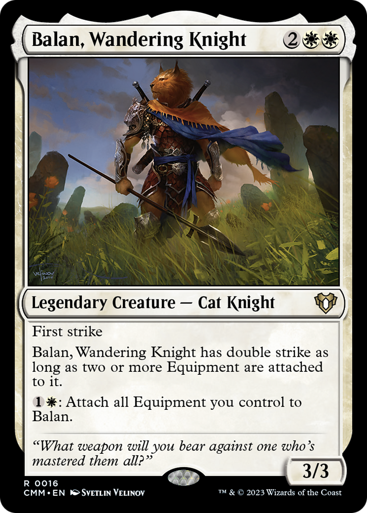 Balan, Wandering Knight [Commander Masters] | Webway Games