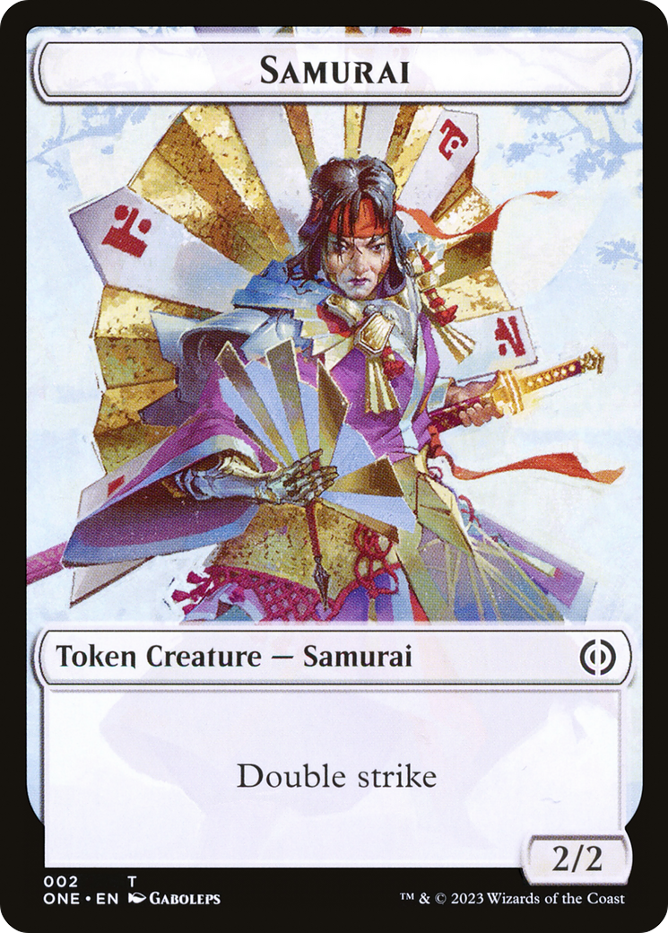 Samurai Token [Phyrexia: All Will Be One Tokens] | Webway Games