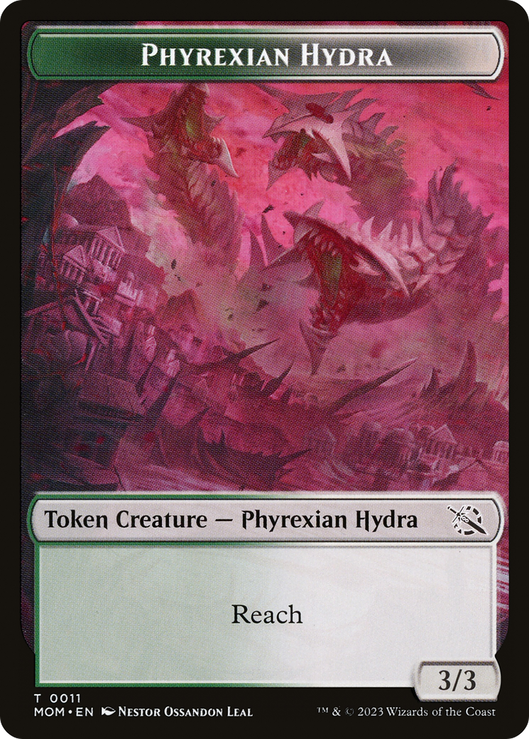 Phyrexian Myr // Phyrexian Hydra (11) Double-Sided Token [March of the Machine Tokens] | Webway Games