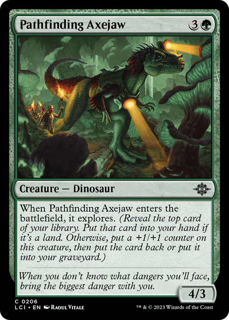 Pathfinding Axejaw [The Lost Caverns of Ixalan] | Webway Games