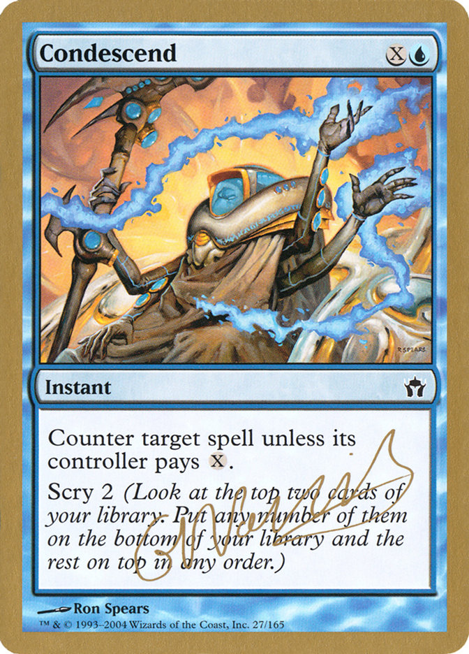 Condescend (Gabriel Nassif) [World Championship Decks 2004] | Webway Games