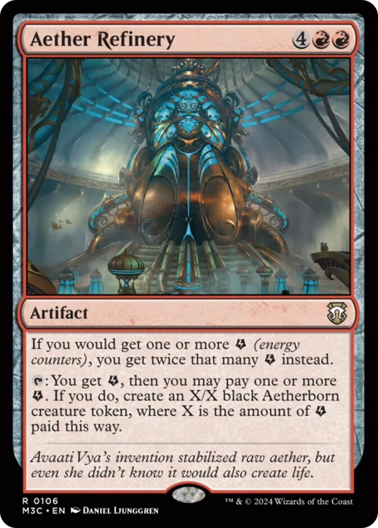 Aether Refinery [Modern Horizons 3 Commander] | Webway Games
