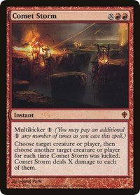 Comet Storm (Oversized) [Oversize Cards] | Webway Games