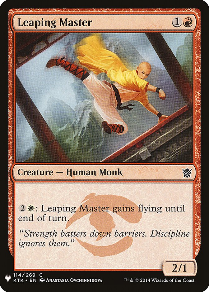 Leaping Master [Mystery Booster] | Webway Games