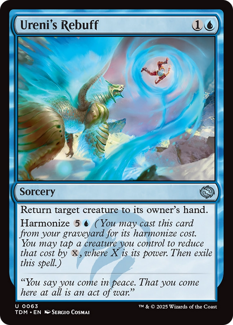 Ureni's Rebuff [Tarkir: Dragonstorm] | Webway Games