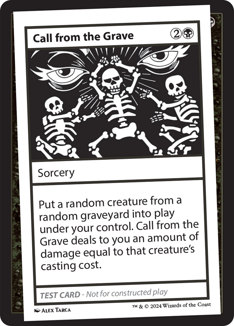 Call from the Grave [Mystery Booster 2 Playtest Cards] | Webway Games