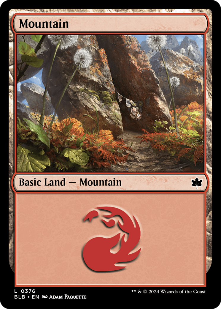 Mountain (0376) [Bloomburrow] | Webway Games