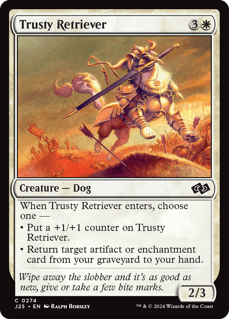 Trusty Retriever [Foundations Jumpstart] | Webway Games